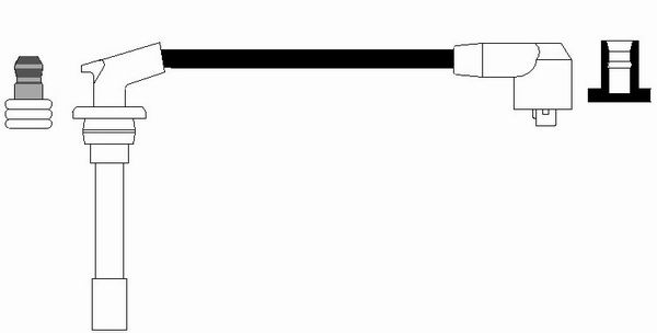 NGK 38997 Zündleitung